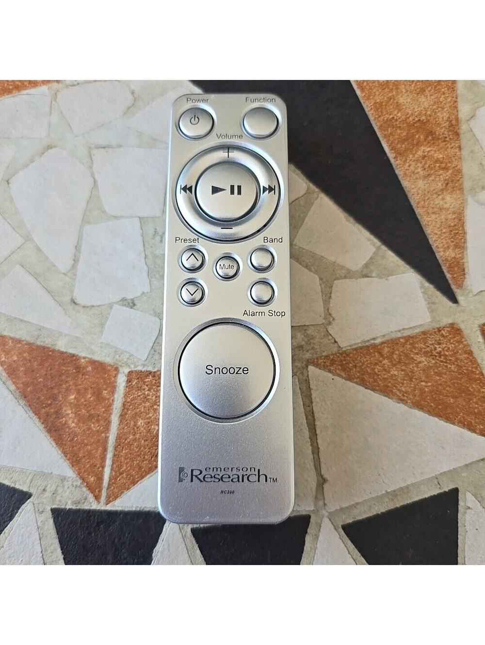 EMERSON RESEARCH RC200 REMOTE CONTROL SILVER